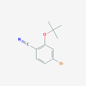 Benzonitrile, 4-bromo-2-(1,1-dimethylethoxy)-