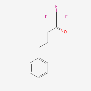 1,1,1-trifluoro-5-phenylpentan-2-one