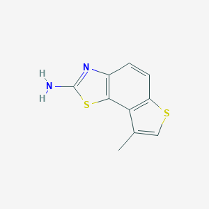 8-Methylthieno[2,3-g][1,3]benzothiazol-2-amine