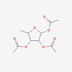 (2S,3R,4R,5R)-5-methyltetrahydrofuran-2,3,4-triyl triacetate