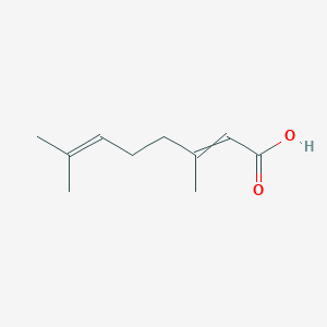 3,7-Dimethyl-2,6-octadienoic acid