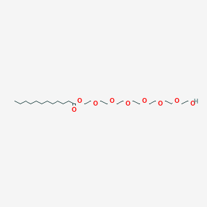 20-Hydroxy-3,6,9,12,15,18-hexaoxaicos-1-yl laurate